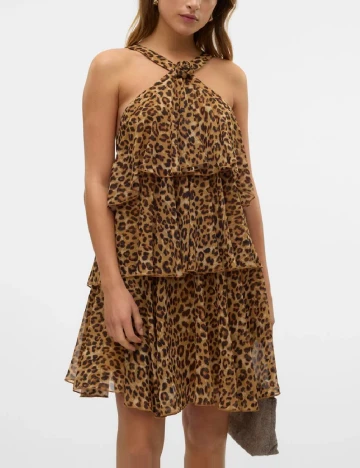 Rochie scurta Vero Moda, animal print Animal print