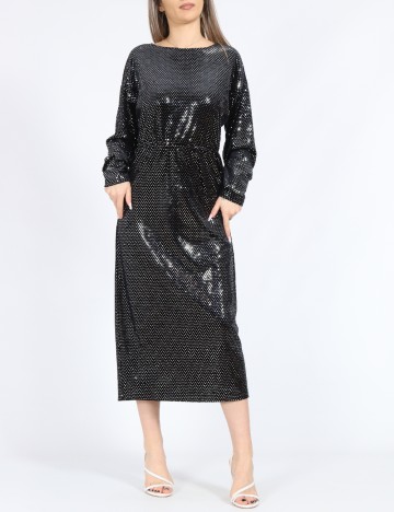 
						Rochie medie Pieces, negru