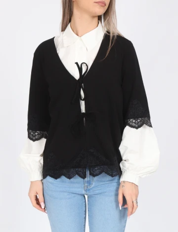 Bluza Vero Moda, negru Negru