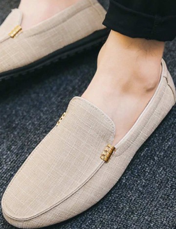
						Mocasini SHEIN, crem
