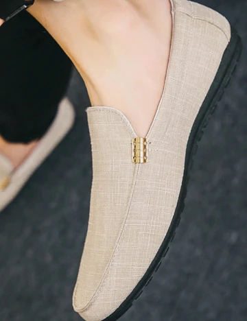 Mocasini SHEIN, crem Crem