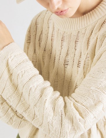Pulover Vero Moda, crem