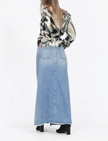 Fusta Vero Moda, albastru