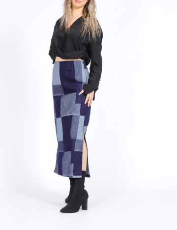 
						Fusta Vero Moda, bleumarin