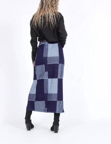 Fusta Vero Moda, bleumarin