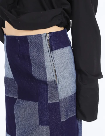 Fusta Vero Moda, bleumarin