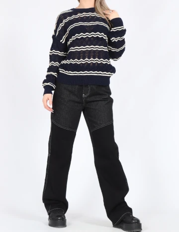 Bluza Vero Moda, bleumarin