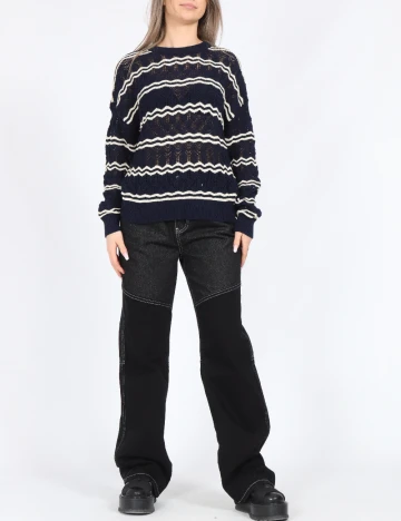 Bluza Vero Moda, bleumarin