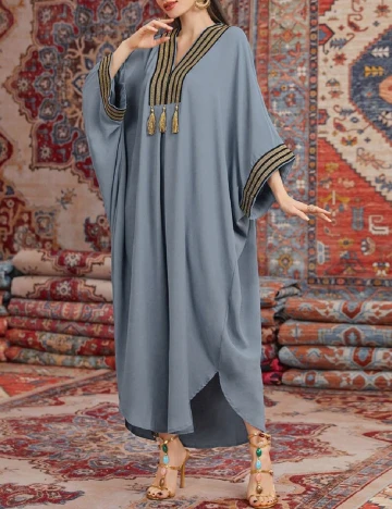 Rochie lunga SHEIN, albastru
