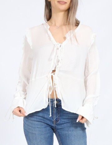 
						Camasa Vero Moda, alb