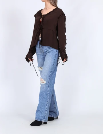 Bluza Vero Moda, maro