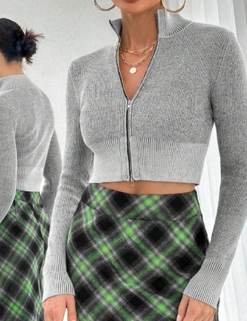 
						Top SHEIN, gri