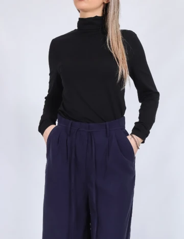 Pantaloni Vero Moda, bleumarin