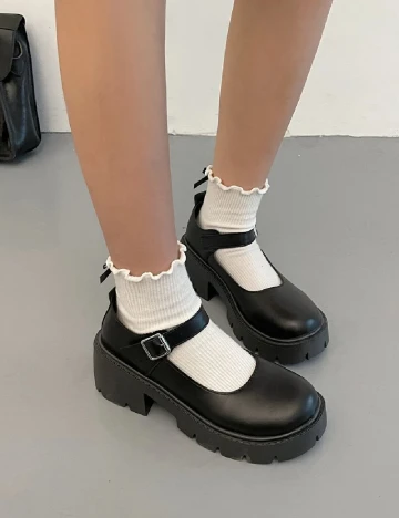 Pantofi SHEIN, negru
