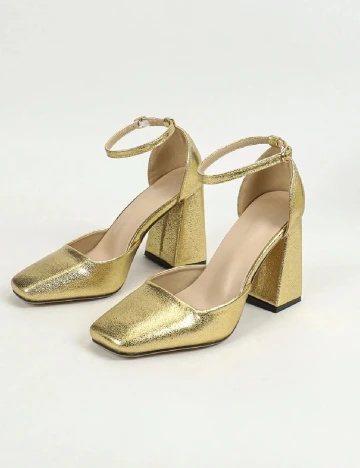 Pantofi SHEIN, auriu