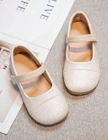 Pantofi Shein Kids, crem