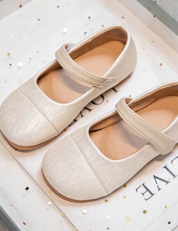 Pantofi Shein Kids, crem