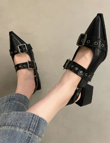 Pantofi SHEIN, negru