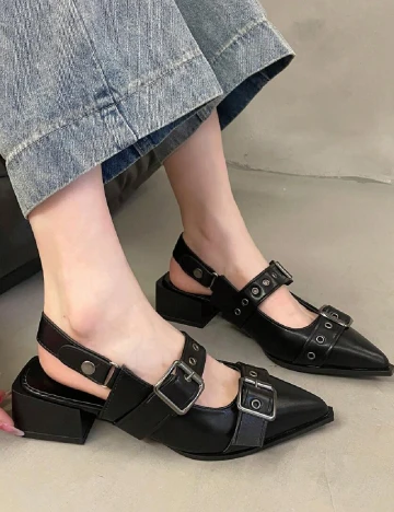 Pantofi SHEIN, negru