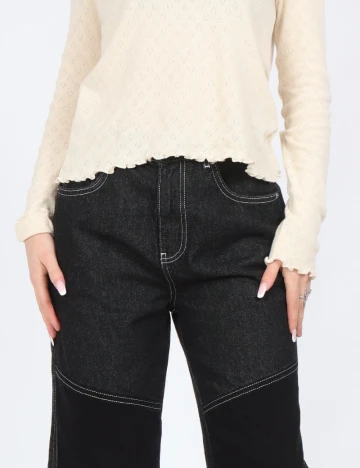Blugi Vero Moda, negru Negru