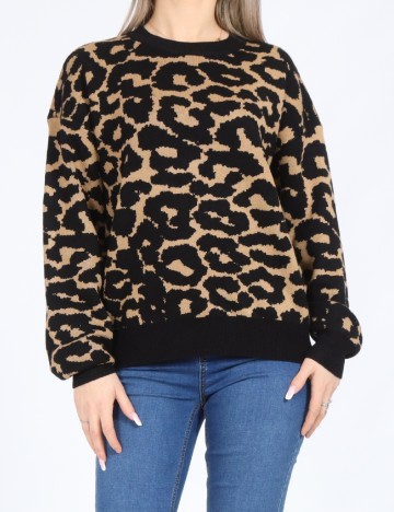
						Bluza Vero Moda, negru/maro