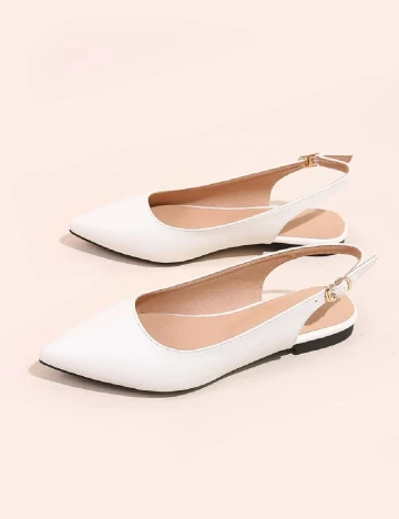 Pantofi SHEIN, alb