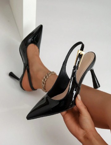 Pantofi SHEIN, negru