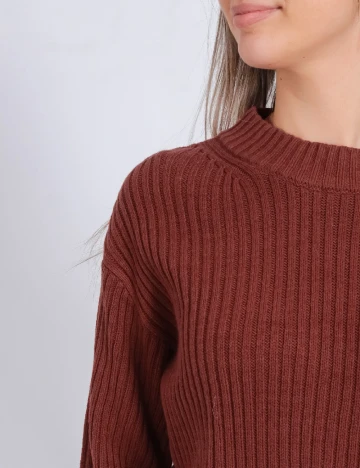 Pulover Vero Moda, caramiziu