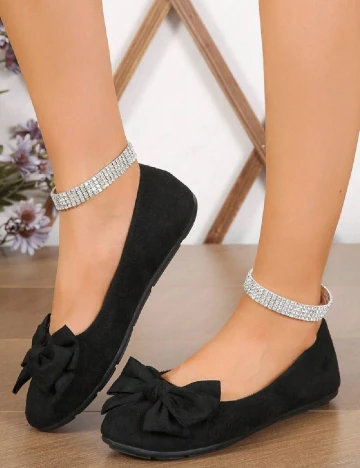 Balerini SHEIN, negru Negru