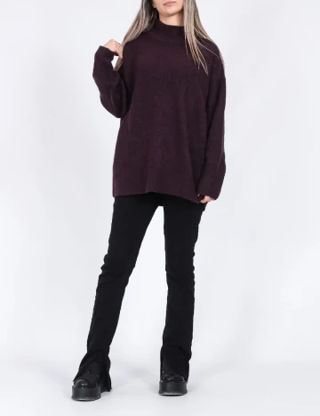 Pulover Vero Moda, pruna