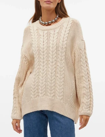 Pulover Vero Moda, crem