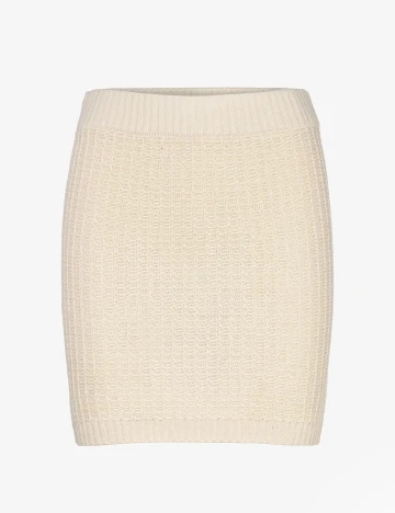 Fusta Vero Moda, crem