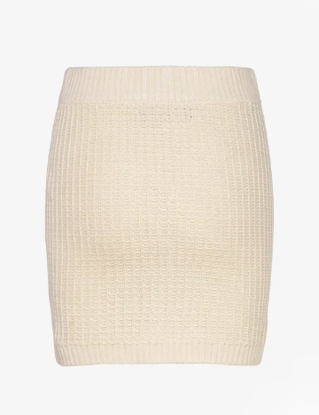 Fusta Vero Moda, crem