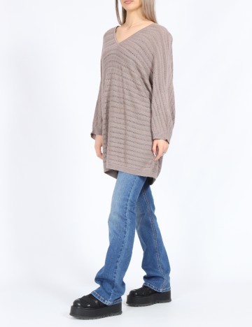 Bluza Oversize Vero Moda, maro