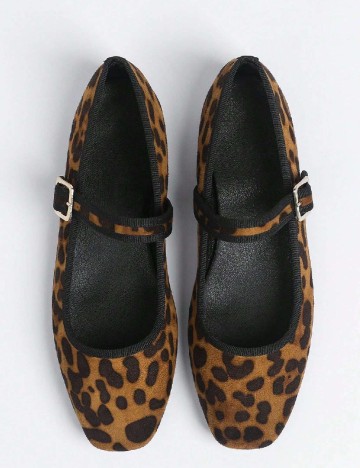 Balerini SHEIN, animal print
