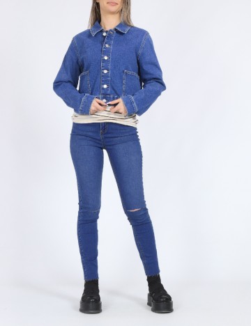 Jacheta Vero Moda, albastru