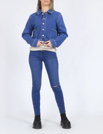 Jacheta Vero Moda, albastru
