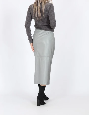 Fusta Vero Moda, gri