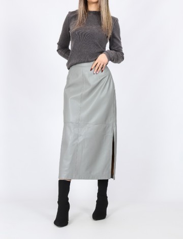 Fusta Vero Moda, gri