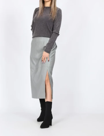 Fusta Vero Moda, gri