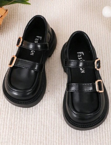 Pantofi Shein Kids, negru