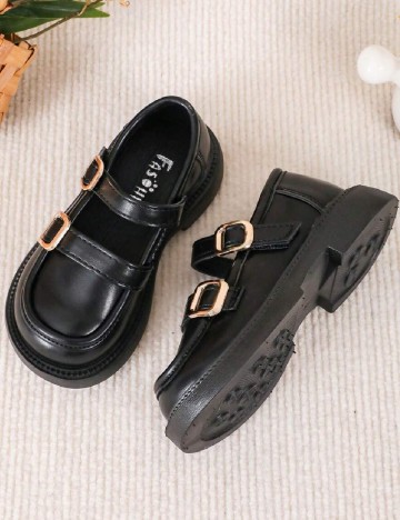 Pantofi Shein Kids, negru