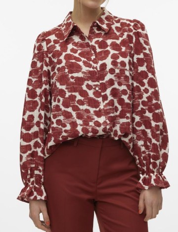 
						Camasa Vero Moda, rosu