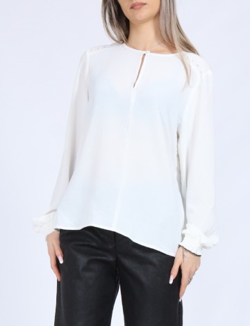 
						Bluza Vero Moda, alb