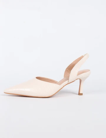 Pantofi SHEIN, crem