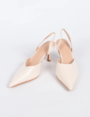Pantofi SHEIN, crem
