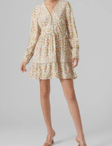 Rochie scurta Vero Moda, floral print