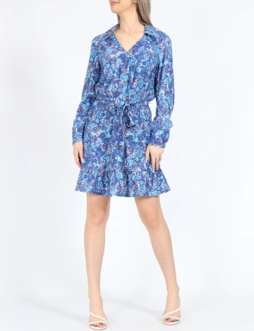 Rochie scurta Vero Moda, albastru Albastru