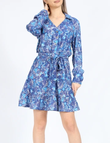 Rochie scurta Vero Moda, albastru Albastru