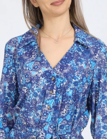 Rochie scurta Vero Moda, albastru Albastru